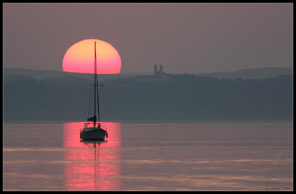 Закат в день равноденствия