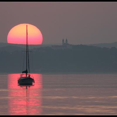 Закат в день равноденствия