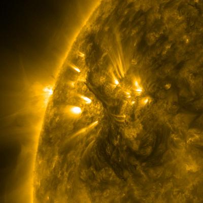 Нить накаливания Солнца