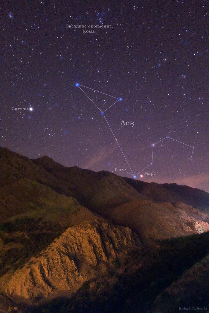 Регул и красная планета