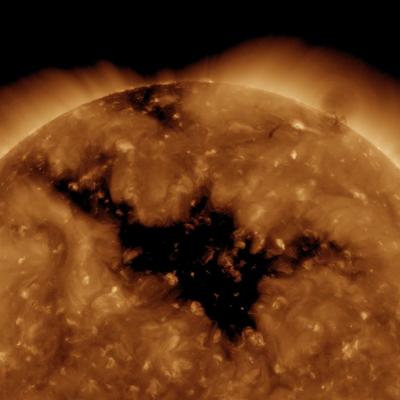 Дыра в Солнце