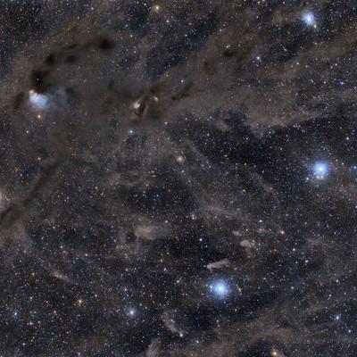 Темное и пыльное небо