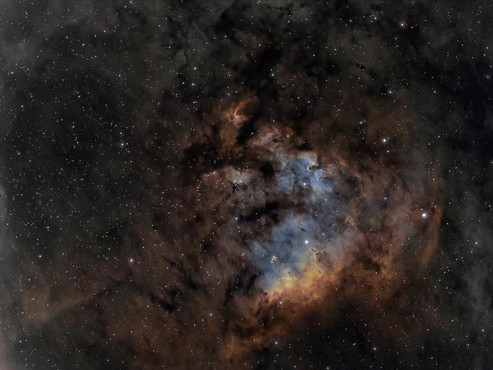 NGC 7822 Цефея
